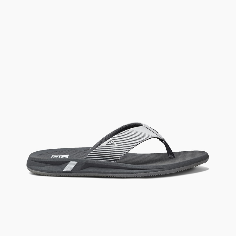 Grey / White Men's Reef Phantom Ii Flip Flops | WISXpt4qa4H