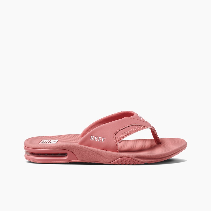 Rose Women's Reef Fanning Flip Flops | y54r5RSFBIo