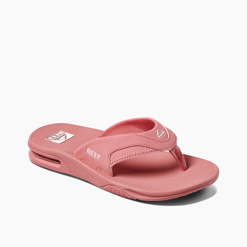 Rose Women's Reef Fanning Flip Flops | y54r5RSFBIo