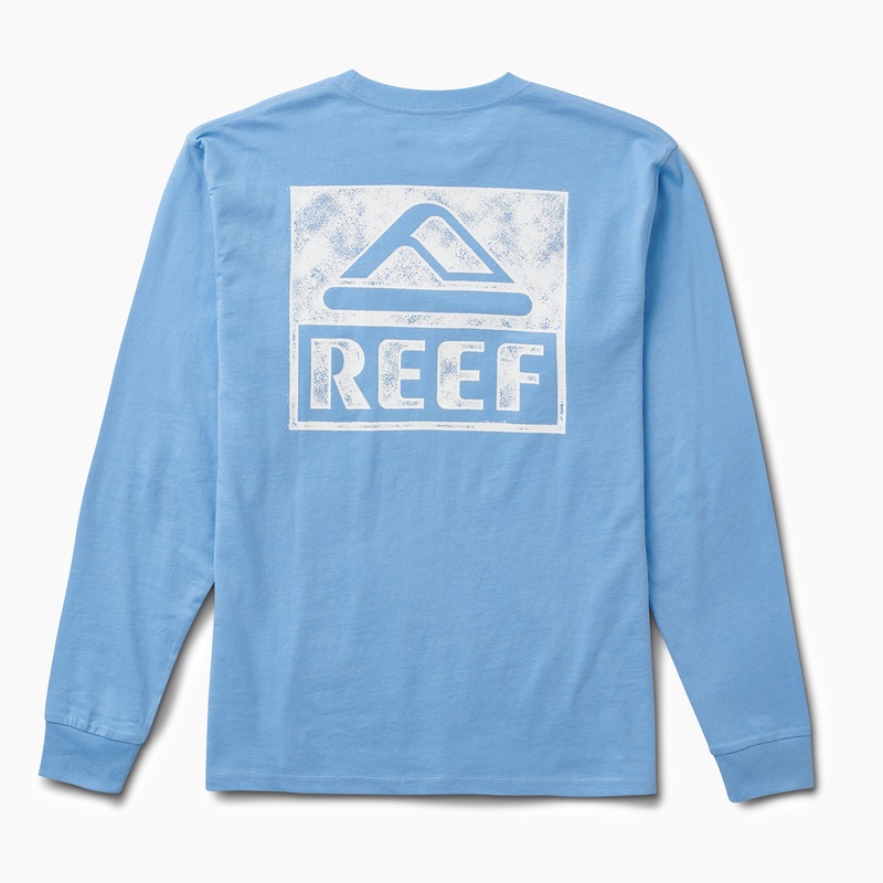 White Men's Reef Cushion Breeze T Shirts | SQUkUFiYj0Q