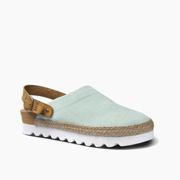 Mint Women's Reef Cushion Sage Sneakers | 3RJVlKMHhY6