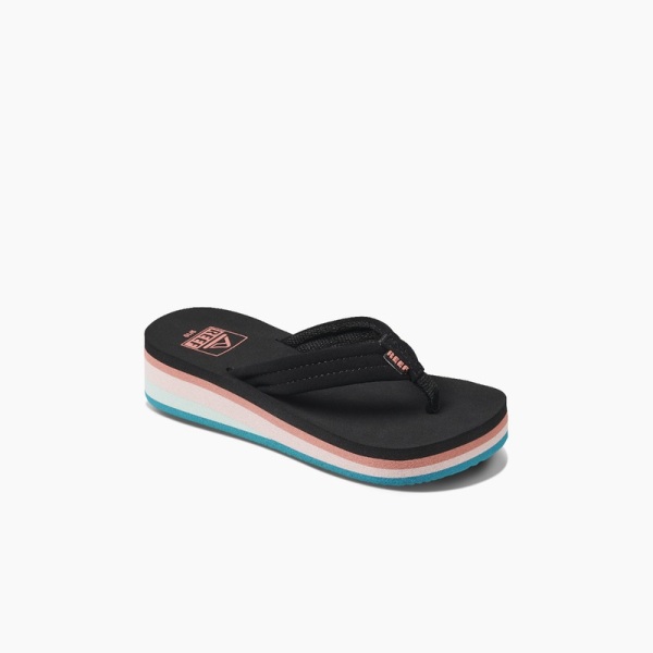 Multicolor Kids' Reef Ahi Wedge Girls | dDl80mi5bC3