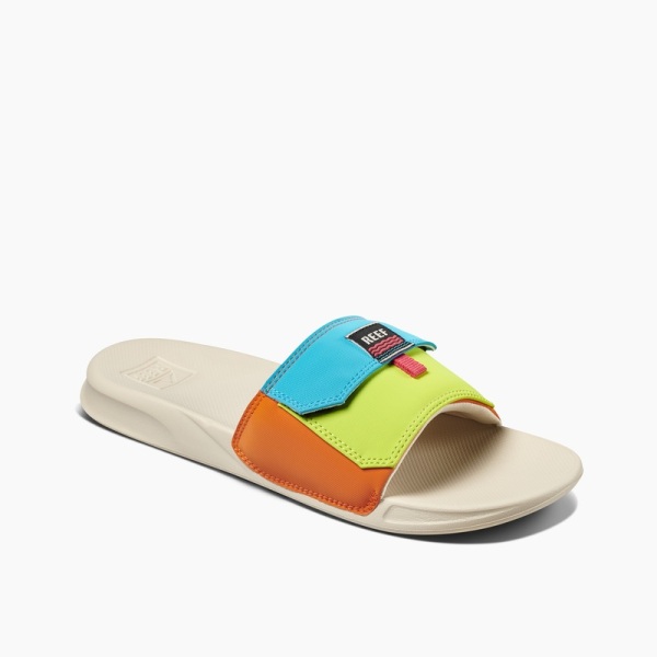 Multicolor Men's Reef Stash™ Slides | hd9oJurZJ9P