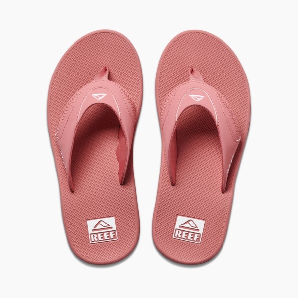 Rose Women's Reef Fanning Flip Flops | y54r5RSFBIo